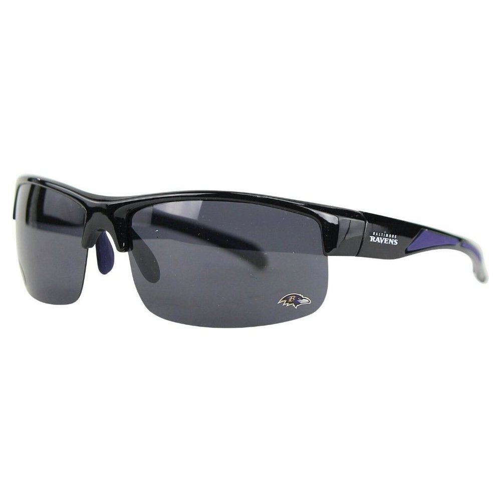 BALTIMORE RAVENS SPORTS BLADE SUNGLASSES POLARIZED NWT